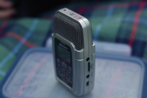 Über 70 Stunden Tonaufnahmen Über 70 Stunden Tonmaterial