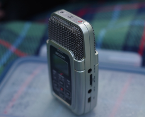 Über 70 Stunden Tonaufnahmen Über 70 Stunden Tonmaterial