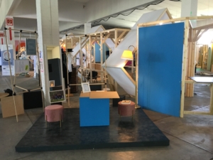 Aufbau für das Waterkantfestival Aufbau für das Waterkantfestival